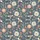 Women's & Kids' Muted Garden Bee Pajama Set: Botanical Insect & Strawberry Print Satin Pajamas Set - 4