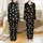 Personalized Sloth Pajamas: Kids, Youth, Adult Black Jungle Vine Flat Art Print Satin Pajamas Set - 1