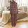 Women's Personalized Satin Sleep Set: Script Birthday Squad & Floral Pattern for Celebrations Satin Pajamas Set - 3