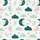 Mommy & Me Satin Sleep Set: Whimsical Moon Star Cloud Print - First Birthday Pajamas Satin Pajamas Set - 4