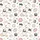 Matching Couple Kimono Sleep Set: Whimsical Cat Sushi Donut Mochi Print - 100% Cotton Gauze Satin Pajamas Set - 4