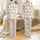 Women's Christmas Pajamas: Gingerbread Pink House Pattern - Festive Holiday Sleep Set Satin Pajamas Set - 1