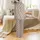 Bridesmaid Bridal Party Ornate Monogram Botanical Print Custom Satin Sleepwear Set Satin Pajamas Set - -auyai3vsy