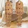 Pancake Day Slumber Set: Golden Pancake Stacks & Fresh Berry Drizzle Pattern Pajamas Satin Pajamas Set - 1
