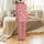 Custom Name Family Christmas Pajamas: Red & Green Striped Snowflake Candy Cane Tree Print - 100% Cotton Sleep Set Satin Pajamas Set - 3