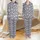Women's Kingston Muted Lavender Abstract Pebble Linen Pyjama Set Satin Pajamas Set - 1