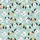 Kids Unisex Dog Lover: Whimsical Dog Pattern Aqua Bamboo Snug-Fit Long Sleeve Pajamas Satin Pajamas Set - 4