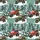 Boys Christmas Pajamas: Festive Monster Truck Snowy Forest Pattern - Family Holiday Sleep Set Satin Pajamas Set - 4