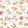 Corgi Mom's Playful Sleep Set: Cute Pink Butterfly Corgi & Hearts Pattern - Soft Pajamas Satin Pajamas Set - 4