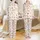 Corgi Mom's Playful Sleep Set: Cute Pink Butterfly Corgi & Hearts Pattern - Soft Pajamas Satin Pajamas Set - 1