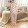 Holiday Enthusiasts' Cheerful Flat-Style Gingerbread, Hot Cocoa, Candy Cane Soft Pink Pattern Satin Pajamas Set - 3