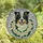 Border Collie Lovers' Intricate Stained Glass Border Collie Rose Wreath Mosaic Art Glowing Jewel Tones Stained Glass Suncatcher - mvucuuyqk_