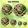 Holiday Enthusiasts' Glowing Stained Glass Santa Claus Festive Red Green Amber Mosaic Stained Glass Suncatcher - 6