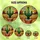 Desert Art Lovers' Stained Glass Saguaro Cactus Mosaic Vivid Green Terracotta Jewel Tone Design Stained Glass Suncatcher - 6