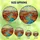 Nature Lover's Tiffany Style Stained Glass Canyon River: Vibrant Blue, Orange, Red Desert Mosaic Stained Glass Suncatcher - 6