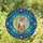 Cat Lovers' Jewel Tone Stained Glass Calico Cat Moon Celestial Star & Floral Mosaic Stained Glass Suncatcher - QQJKZC3AP0
