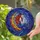 Fantasy Art Enthusiasts' Tiffany Stained Glass Witch Moon Cosmic Mosaic Fiery Indigo Teal Stained Glass Suncatcher - IFcjtp5eR5
