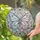 Art Lovers' 8K Tiffany Style Stained Glass Butterfly Mosaic, Blue Pink Green Jewel Tones, Floral Scrollwork Stained Glass Suncatcher - 2