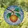 Art Lovers' Vibrant Stained Glass Citrus Orb Emerald Teal Leaves, Tiffany Style Radiant Mosaic Design Stained Glass Suncatcher - 1