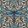 Art Enthusiasts' Majestic Dragonfly Tiffany Stained Glass Jewel Tones Blue Amber Geometric Mosaic Design Stained Glass Suncatcher - 5