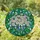 Art Lovers' Vibrant Tiffany Stained Glass Spilling Daisies Diamond Grid Basket Emerald Blue Jewel Tone Mosaic Stained Glass Suncatcher - YdqjxflMg5