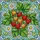 Art Lovers' Jewel Tone Tiffany Stained Glass Strawberry Daisy Floral Mosaic Design Stained Glass Suncatcher - 5