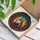 Spiritual Art Enthusiasts' Tiffany Style Jesus Christ Blessing Radiant Mosaic Golden Halo Amber Blue Stained Glass Suncatcher - 3