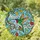 Nature Lovers' Tiffany Stained Glass Ruby Hummingbird Emerald Red Orange Floral Sky Art Stained Glass Suncatcher - 1