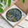 Art Lovers' Vibrant Tiffany Style Stained Glass Hydrangea Bouquet Jewel Tone Blue Purple Teal Amber Yellow Mosaic Stained Glass Suncatcher - 3