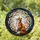 Wildlife Enthusiasts' Jewel Tone Stained Glass Red Fox, Moonlit Branches & Luminous Full Moon Art Stained Glass Suncatcher - 1