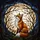 Wildlife Enthusiasts' Jewel Tone Stained Glass Red Fox, Moonlit Branches & Luminous Full Moon Art Stained Glass Suncatcher - 5