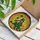St. Patrick's Day Celebrators Jovial Leprechaun Moon Shamrocks Stained Glass Art, Emerald Gold Amber Jewel Tones Stained Glass Suncatcher - 3