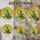St. Patrick's Day Celebrators Jovial Leprechaun Moon Shamrocks Stained Glass Art, Emerald Gold Amber Jewel Tones Stained Glass Suncatcher - 4