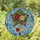 Stained Glass Art Lovers' Intricate Ruby Red Poinsettia Holly Rustic Star Winter Foliage Pattern Stained Glass Suncatcher - 1