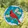 Nature Lovers' Edge-to-Edge Stained Glass Red Cardinal Dogwood Flowers Blue Sky Mosaic Stained Glass Suncatcher - 1