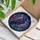Mystic Nature Admirers' Tiffany Style Stained Glass Raven Rose Cosmic Sky Design Stained Glass Suncatcher - 3
