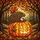 Autumn Lovers' Intricate Stained Glass Hedgehog Pumpkin Forest Mosaic Jewel Tones Stained Glass Suncatcher - 5