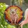 Animal Lovers' Intricate Tiffany Stained Glass Cheerful Pig Jewel Tone Swirling Mosaic Stained Glass Suncatcher - 2
