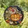 Halloween & Autumn Lovers' Tiffany Stained Glass Jack-O'-Lantern Crow Fall Harvest Art Stained Glass Suncatcher - 1