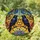 Nature Art Lovers' Intricate Tiffany Stained Glass Raven Butterfly Sunset Mosaic Stained Glass Suncatcher - 1