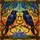 Nature Art Lovers' Intricate Tiffany Stained Glass Raven Butterfly Sunset Mosaic Stained Glass Suncatcher - 5