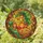 Fantasy Art Lovers' Intricate Tiffany Glass Pumpkin Unicorn Emerald Orange Jack-o'-Lantern Autumnal Mosaic Stained Glass Suncatcher - 1