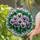 Nature Lovers' Intricate Tiffany Stained Glass Purple Pansy Green Leaf Jewel Tone Mosaic Stained Glass Suncatcher - BF8t2qrOJ8