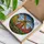 Art Lovers' Intricate Stained Glass Dutch Windmill Floral Mosaic Jewel Tones Stained Glass Suncatcher - 3