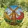 Art Lovers' Intricate Stained Glass Dutch Windmill Floral Mosaic Jewel Tones Stained Glass Suncatcher - 1