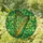 Celtic Heritage Enthusiasts' Tiffany Style Stained Glass Irish Harp Emerald Green Golden Clover Mosaic Stained Glass Suncatcher - 1