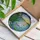 Nature Lovers' Tiffany Stained Glass Swan Cygnets Lake Sunrise Emerald Green Blue Pink Gold Stained Glass Suncatcher - 3