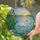 Nature Lovers' Tiffany Stained Glass Swan Cygnets Lake Sunrise Emerald Green Blue Pink Gold Stained Glass Suncatcher - 2