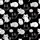 Cat Lovers' Cute Stylized Black White Grey Pastel Pink All-Over Cartoon Cat Pattern Satin Pajamas Set - 4