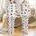 Cat Lovers' All-Over Playful Cartoon Cats Flat Graphic Design White Background Pastel Accents Satin Pajamas Set - 1